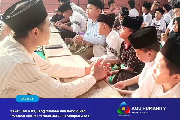 zakat pendidikan dan dakwah